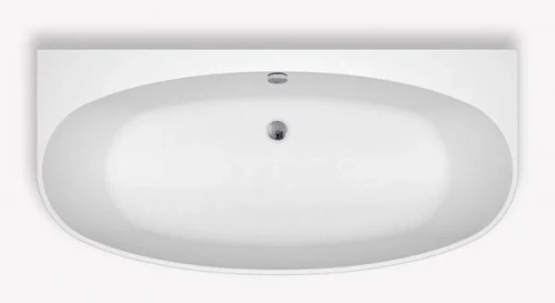 Ванна акриловая Vagnerplast Benin KRBV178BEN9X-64 170х80 пристенная овальная без каркаса