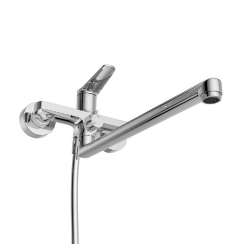 Смеситель BelBagno UNIQUE UNIQUE-VASM-L-CRM настенный хром - фото 3