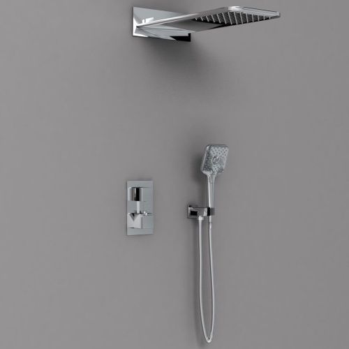 Душевая система Vincea VSFW-103TCH встраиваемая в стену цвет хром с термостатом - фото 2