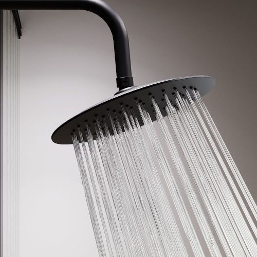 Верхний душ Damixa Scandinavian Pure 936050300 25х25 черный - фото 4