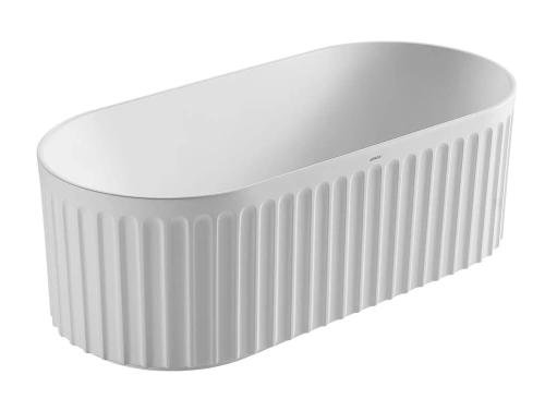 Ванна акриловая Arrow AH17001TQ 170х80 отдельностоящая овальная с ножками - фото 4