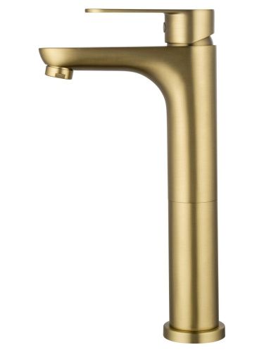 Смеситель для раковины Wonzon & Woghand Alfa WW-A40232-BG на столешницу золото - фото 2