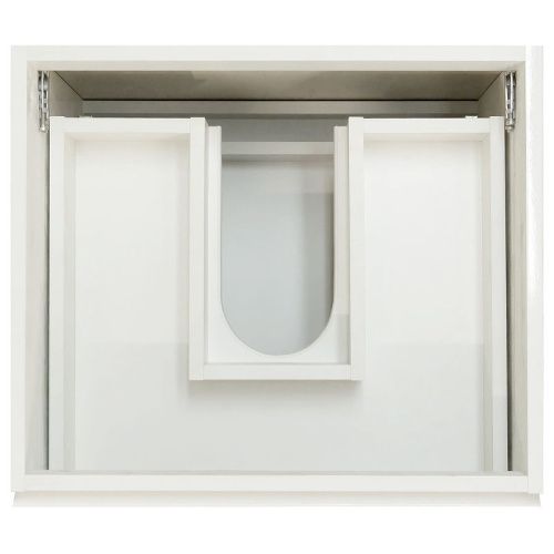 Тумба с раковиной Эстет Dallas Luxe 110 ФР-00002024 40х50 подвесная цвет белый - фото 4