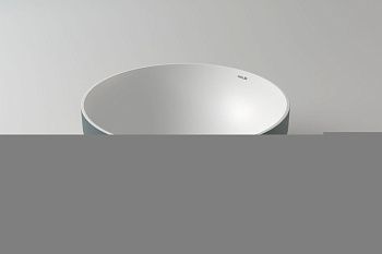 Раковина из искусственного камня Holbi CAPELLA 1.02.021.11.2 40х40 полувстраиваемая цвет белый