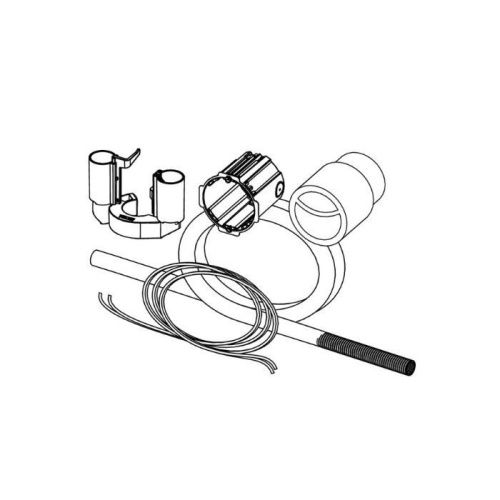 Комплект подключения пневматической панели смыва для бачка Uni Tece TECEflushpoint 9240976 - фото 2