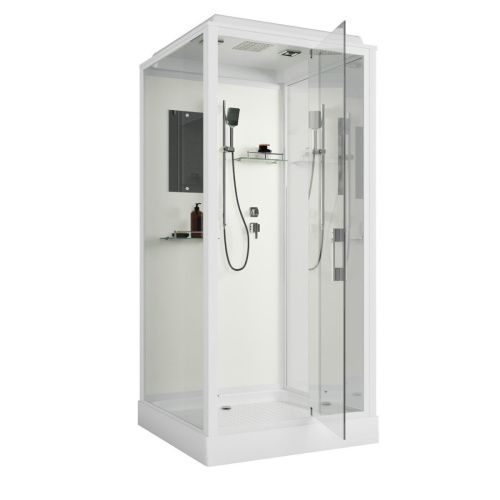 Душевая кабина Niagara Standart ST100/15Q 100х100 квадратная с крышей ориентация универсальная - фото 2