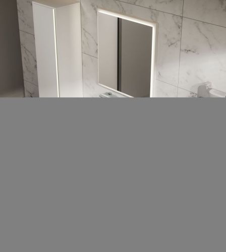 Зеркало с антизапотевателем Allen Brau Activity 1.340028.BGM 90х80 подвесное - фото 4