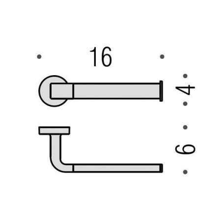 Бумагодержатель Colombo Nordic B5208.CR