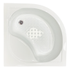Душевой поддон акриловый Royal Bath BK RB90BK 90х90 белый с ножками