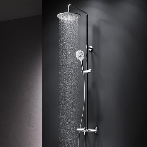 Душевая стойка Am.Pm Like F0780564 настенная цвет хром с термостатом - фото 3