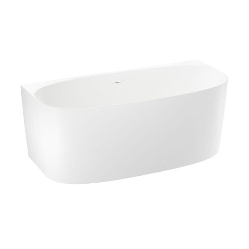 Ванна акриловая Wellsee Belle Spa 2.0 235801000 160х75 пристенная асимметричная с ножками - фото 2