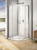 Душевой уголок WeltWasser WW300 10000003099 100х100 стекло прозрачное профиль хром без поддона