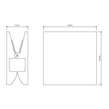 Крючок Decor Walther Pinch 907382