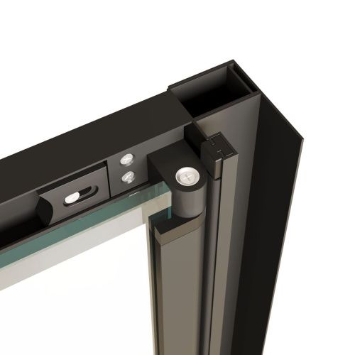 Душевой уголок RGW Passage 060814209-14 100х90 стекло прозрачное профиль хром без поддона - фото 4