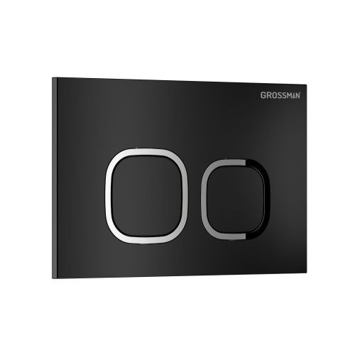 Клавиша смыва механическая Grossman Cosmo 700.K31.02.210.210 цвет черный - фото 2