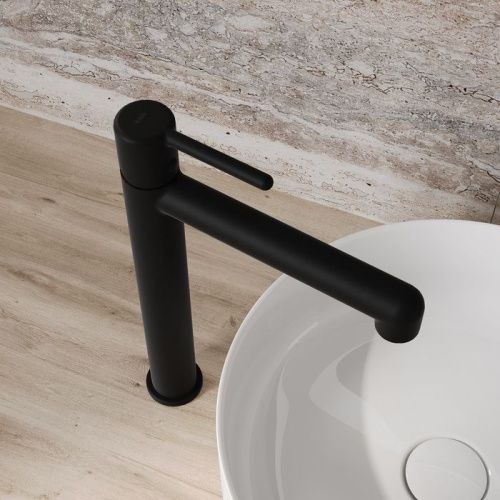 Смеситель IDDIS Aiger AIGBL01i01 на столешницу черный - фото 3