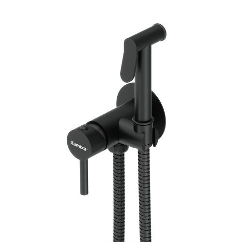 Гигиенический душ со смесителем Damixa Option 217000000 черный - фото 3