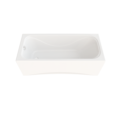 Ванна акриловая Тритон Стандарт Щ0000017402 165х70 пристенная прямоугольная без ножек и каркаса - фото 2