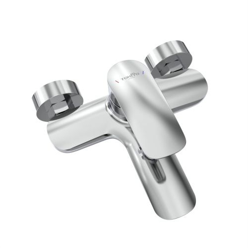 Смеситель для ванны Tokito KOMAKI TOK-KOM-1014 настенный хром - фото 3