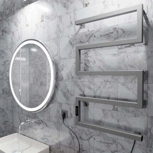 Полотенцесушитель электрический Altasan ШалимарПроф ШалимарПроф8050Г 50х85 серый - фото 3