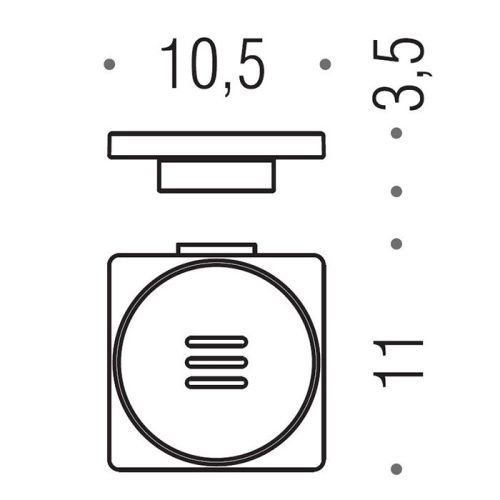 Мыльница Colombo MiniQ B5001.NM-RNE - фото 2