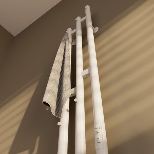 Полотенцесушитель электрический Altasan Бриз Бриз12017БМ 15х120 белый - фото 5