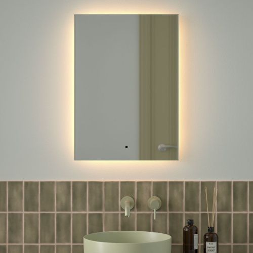 Зеркало с подсветкой Defesto GLOW DF 2514R 50х70 подвесное - фото 3