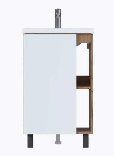 Тумба с раковиной 1MarKa Orlan Ц0000025882 50х40 напольная цвет белый - фото 3