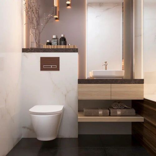 Клавиша смыва механическая Lavinia Boho RelFix 3805005T цвет коричневый - фото 5