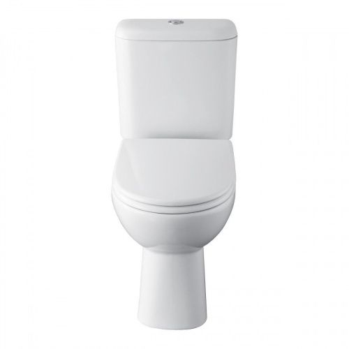 Унитаз-компакт напольный с бачком Roca Access 734P23800Y белый с сиденьем микролифт каскадный смыв - фото 2