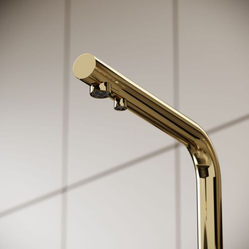 Смеситель для кухни Sancos Foster SC4014ZG на мойку золото - фото 5