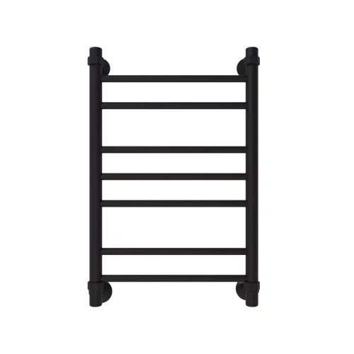 Полотенцесушитель водяной Veconi Voga V6040B 40х60 черный - фото 2