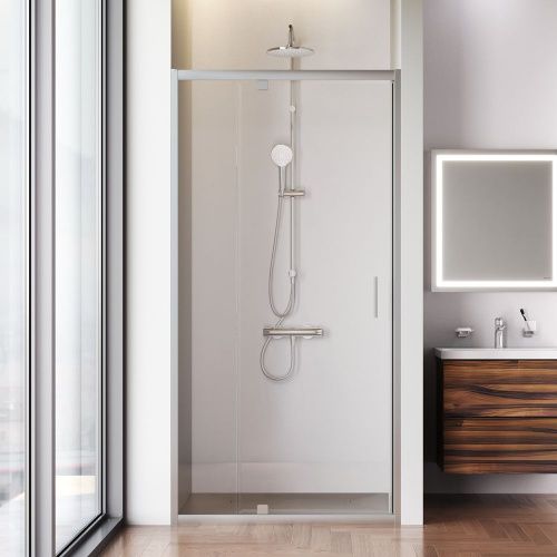 Душевая дверь Am.Pm Gem W90G-100-1P-MT 100х195 стекло прозрачное профиль хром - фото 3