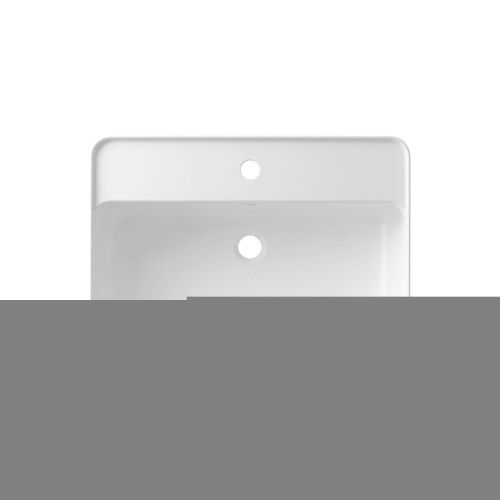 Раковина из сантехнического фарфора Lavinia Boho Bathroom Sink Slim 33311008 60х40 накладная цвет белый 1 отверстие под смеситель - фото 4