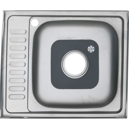 Кухонная мойка Melana 178t L (*10) 60х50 цвет хром поверхность полированная