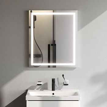 Зеркало с подсветкой Am.Pm Gem M91AMOX0601WG 60х70 подвесное