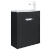 Тумба под раковину Uperwood Modul 2930205360 50х20 подвесная цвет черный