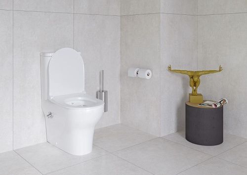 Унитаз напольный с бачком Vitra Zentrum 9012B003-7226 белый с сиденьем микролифт - фото 2