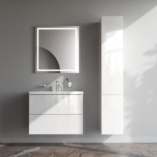 Тумба под раковину Am.Pm Gem M90FHX07522WG 80х40 подвесная цвет белый - фото 5