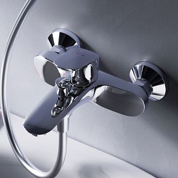 Смеситель для ванны и душа Am.Pm Like F8010016 настенный хром