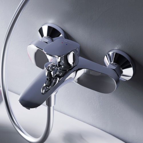 Смеситель для ванны и душа Am.Pm Like F8010016 настенный хром
