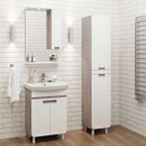 Шкаф-пенал Onika Харпер 403567 35х33х190 напольный - фото 4