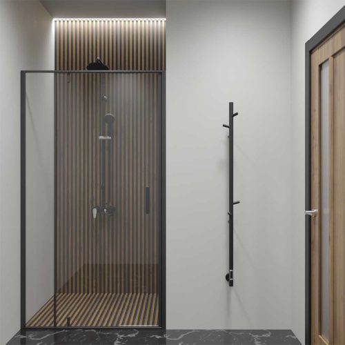 Полотенцесушитель Vincea VTD-1DBE 13х137 электрический черный матовый