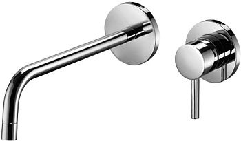 Смеситель для раковины Paffoni Light LIG006CR70 встраиваемый в стену хром