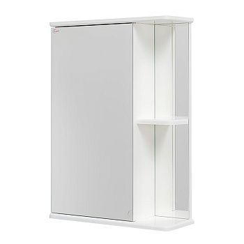 Зеркало-шкаф Onika Карина 204504 50х70 подвесной цвет белый