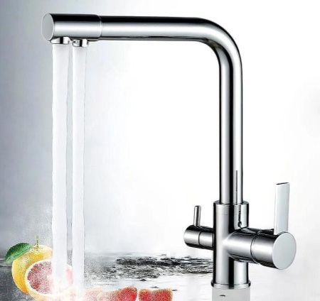 Смеситель для кухни ALMAes Izer AS-875-06 на мойку хром