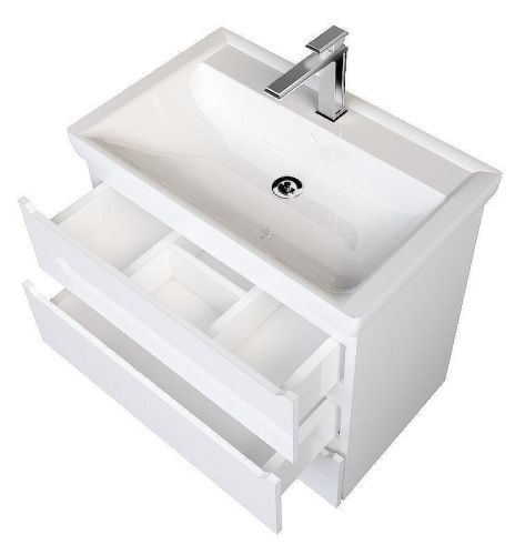 Тумба под раковину 1MarKa Кода У57594 60х50 цвет белый - фото 2