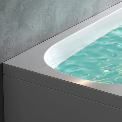 Ванна акриловая Am.Pm Spirit W72A-180-080W-A2 180х80 пристенная прямоугольная без каркаса - фото 5