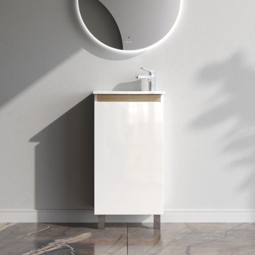 Тумба под раковину Am.Pm X-Joy M85AFSX0451WG 40х20 напольная цвет белый