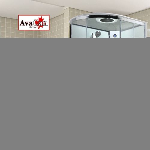 Душевая кабина AvaCan EM EM2811RLEDT 110х80 асимметричная с крышей ориентация правая - фото 5